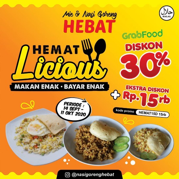 pamflet promo nasi goreng