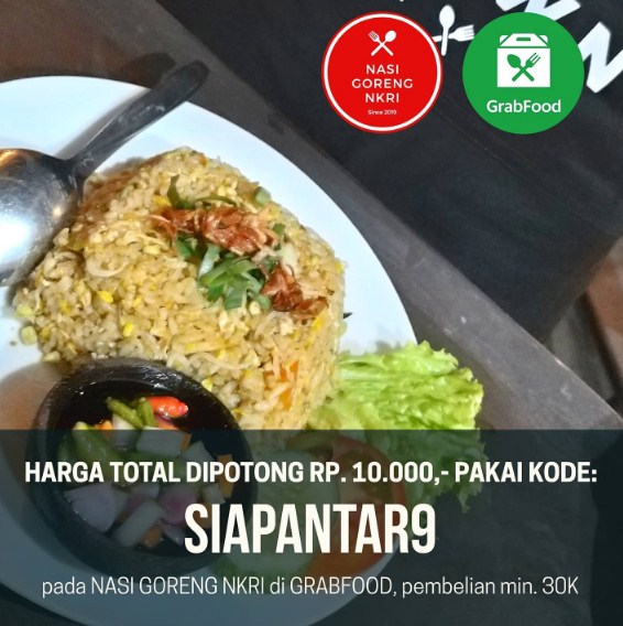 pamflet promo nasi goreng