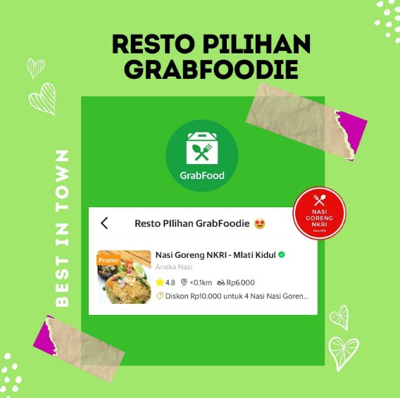 pamflet promo nasi goreng