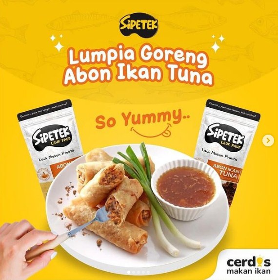 pamflet promosi lumpia