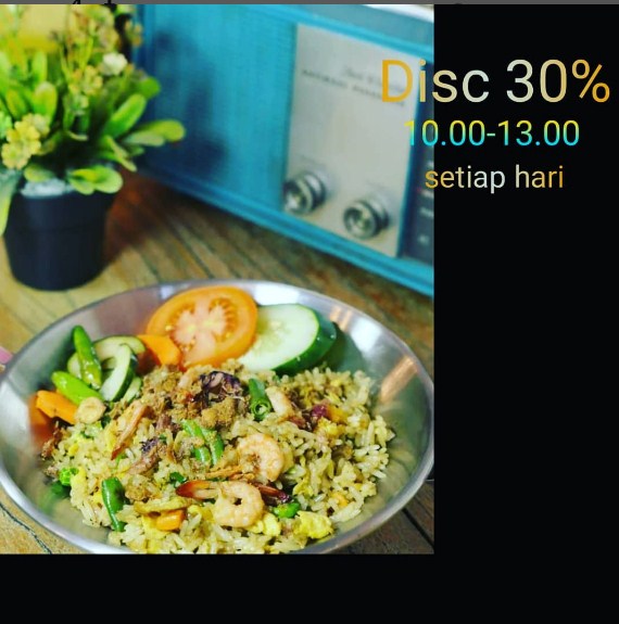 pamflet promo nasi goreng