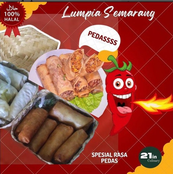 pamflet promosi lumpia