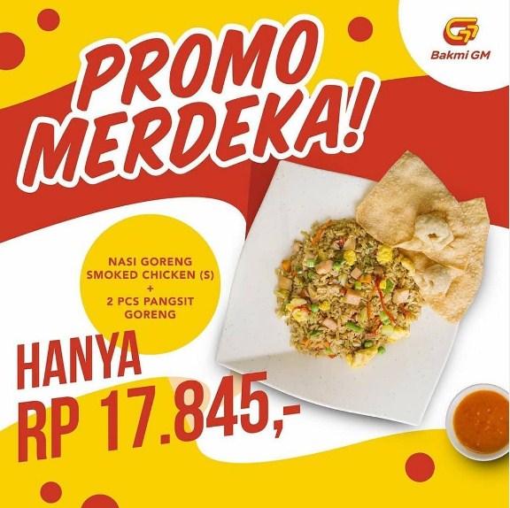 pamflet promo nasi goreng