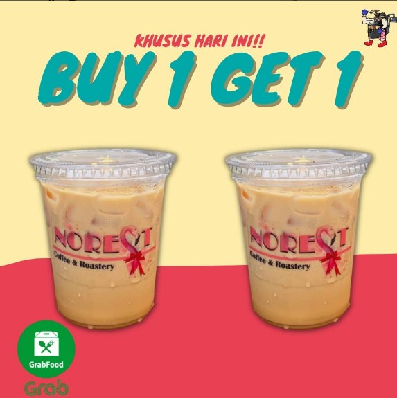 pamflet promosi kopi