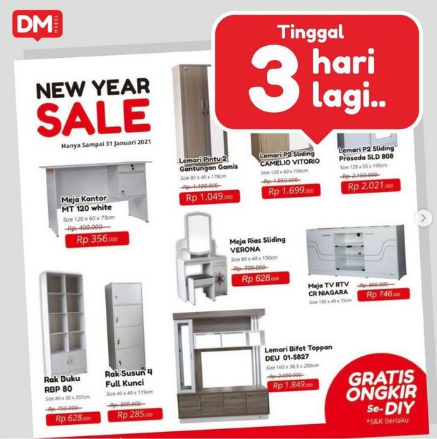 pamflet promosi mebel