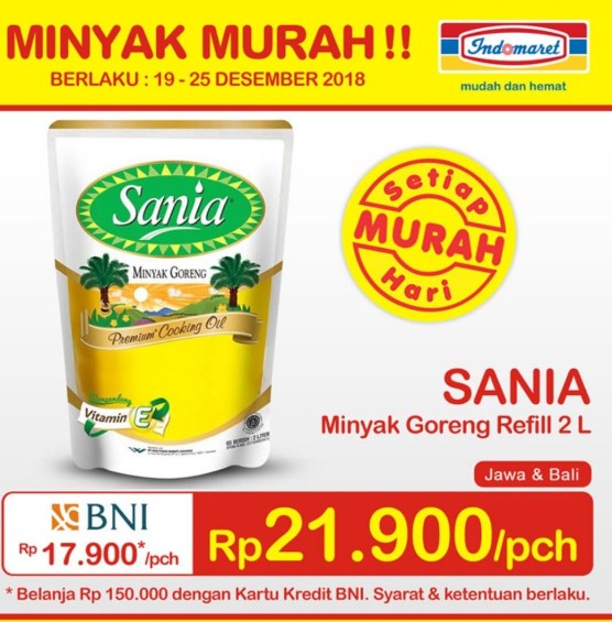 pamflet promosi minyak goreng