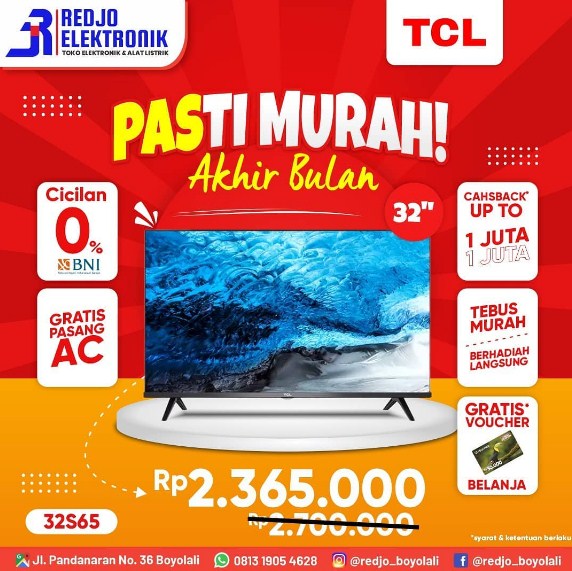 pamflet promosi tv