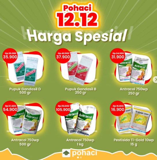 pamflet promosi pupuk