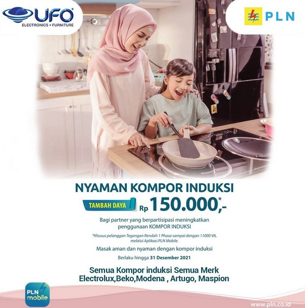 pamflet promosi kompor