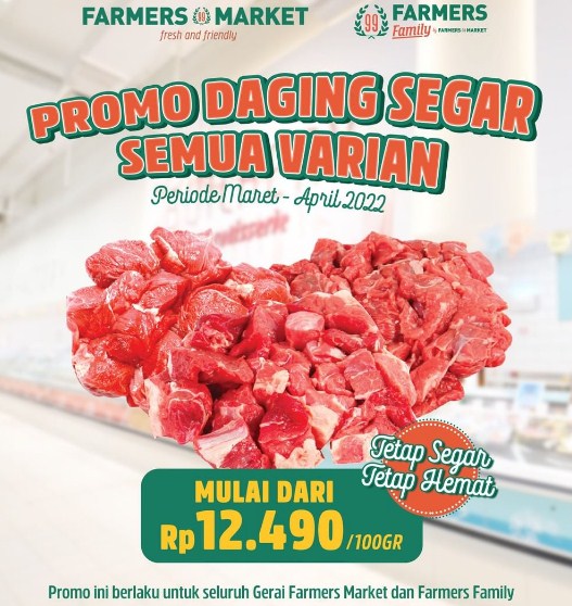 pamflet promosi daging sapi