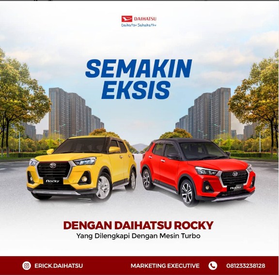 pamflet promosi mobil