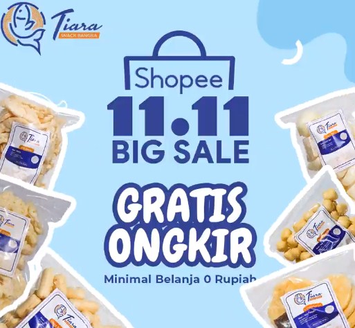 pamflet promosi kerupuk