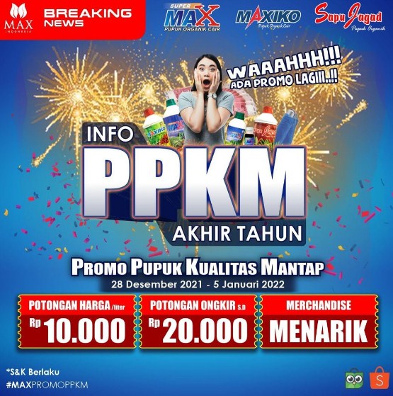 pamflet promosi pupuk