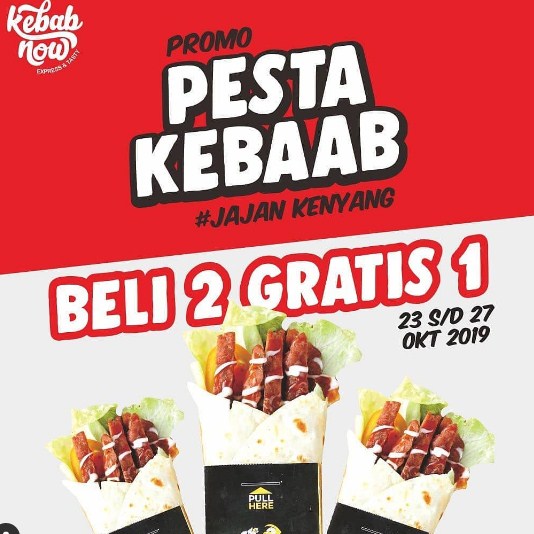 pamflet promosi kebab