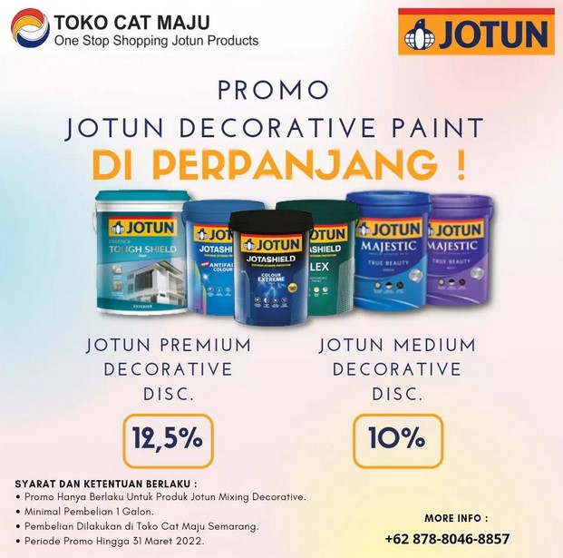 pamflet promosi cat