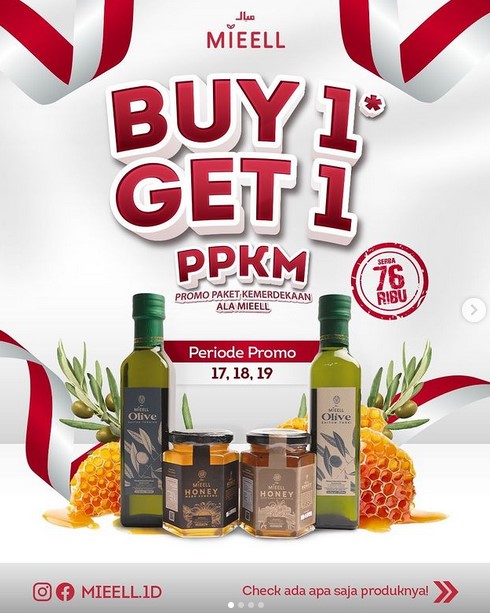 pamflet promosi minyak