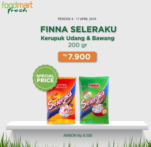 pamflet promosi kerupuk