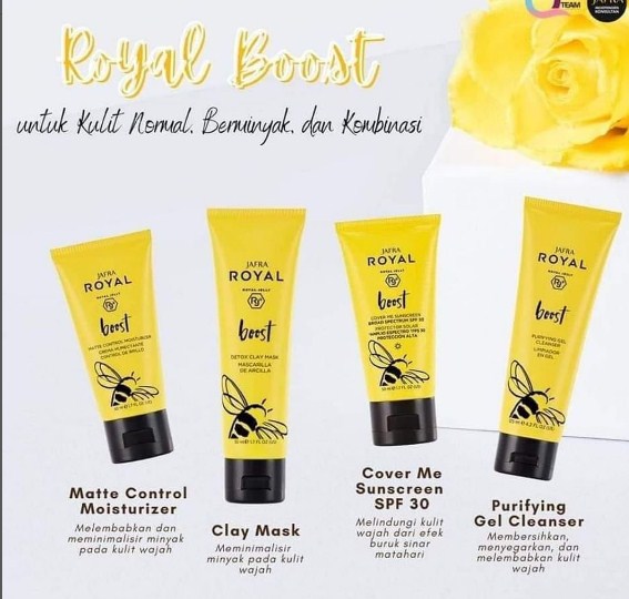 pamflet promosi skincare