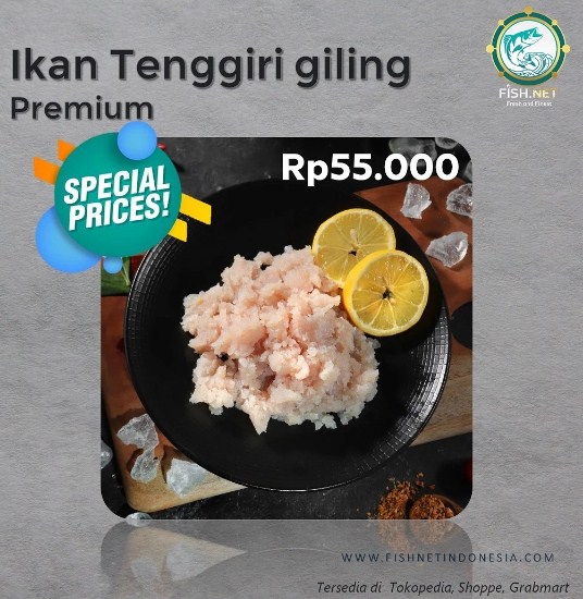 pamflet promosi ikan