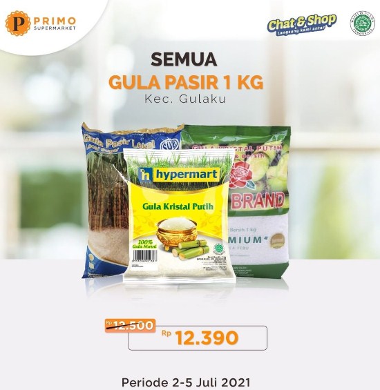 pamflet promosi gula