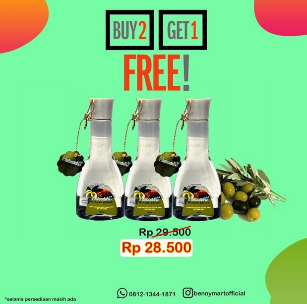 pamflet promosi minyak