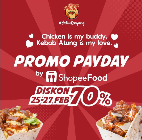 pamflet promosi kebab