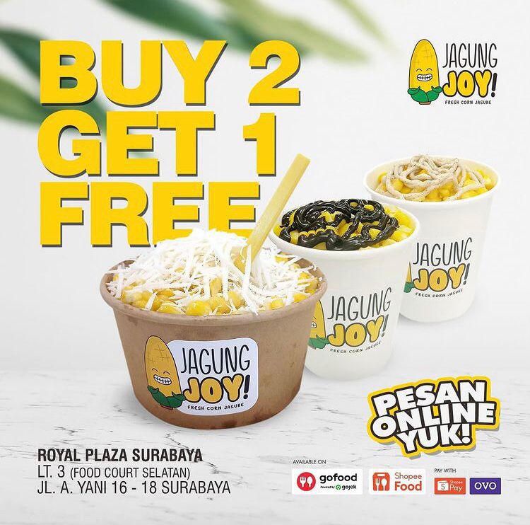 pamflet promosi jagung manis