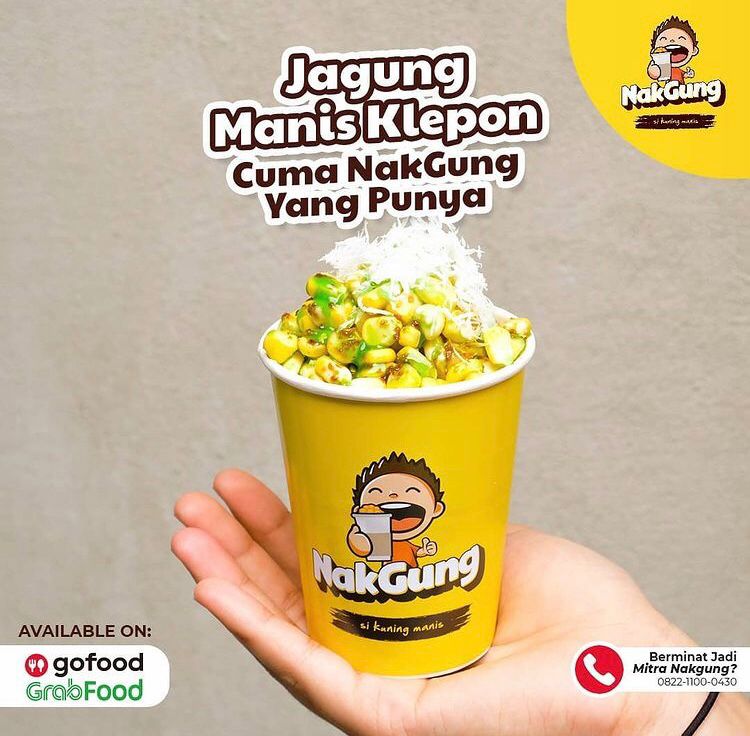 pamflet promosi jagung manis