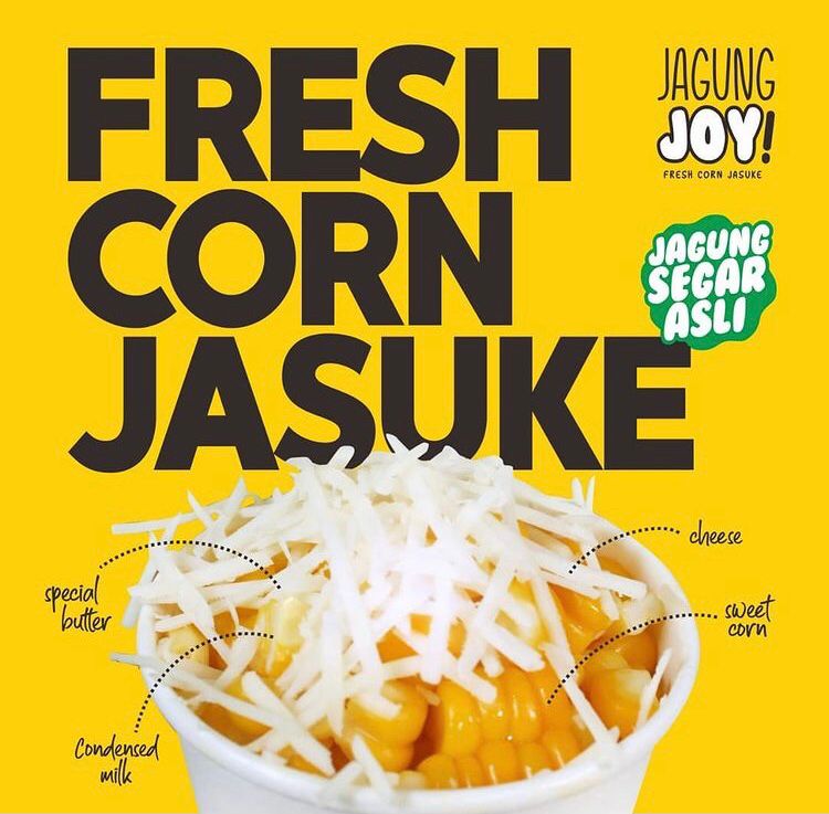 pamflet promosi jagung manis