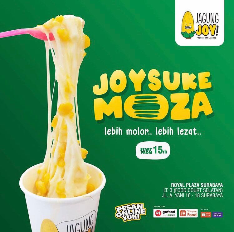 pamflet promosi jagung manis