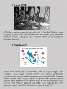 Kliping Negara Asean : Sejarah, Tujuan, Anggota, Struktur