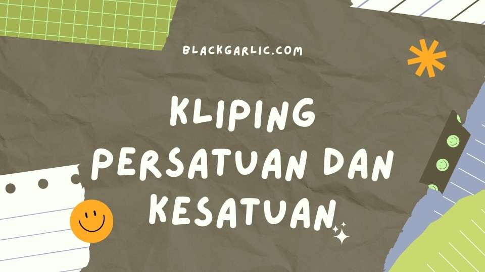 Kliping Persatuan Dan Kesatuan