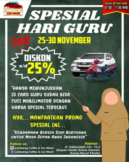 Promosi Cuci Motor 8