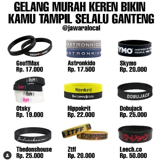 Promosi Gelang 4