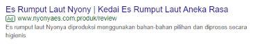 Promosi Es Rumput Laut 7