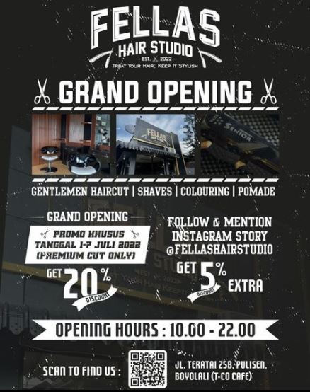 Promosi Barbershop 5