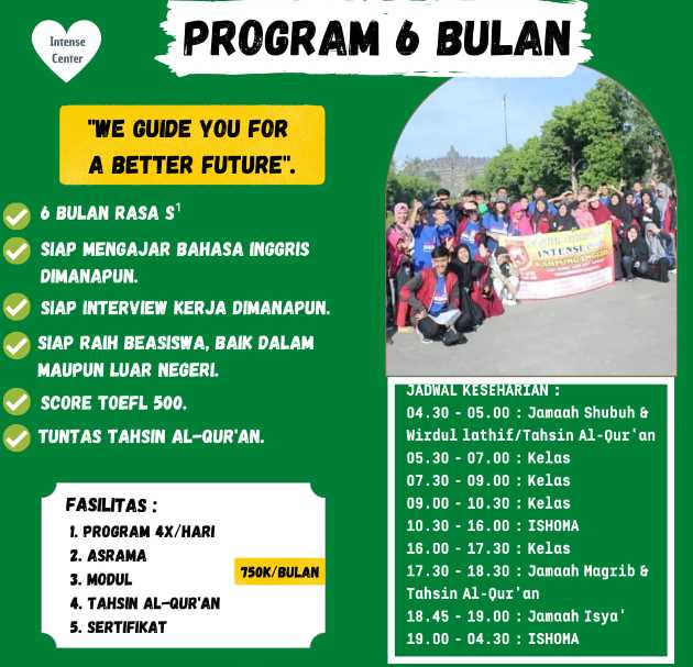 Promosi Kursus Bahasa Inggris 1