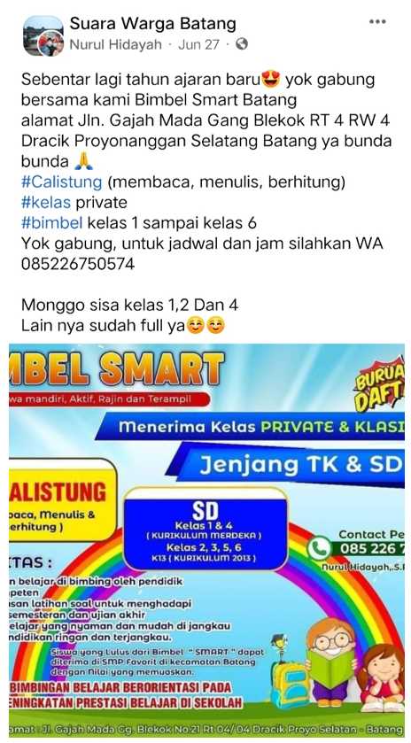 Promosi Bimbel Fb Ads 8 1