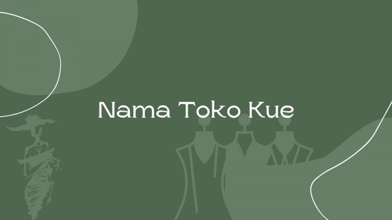 Nama Toko Kue