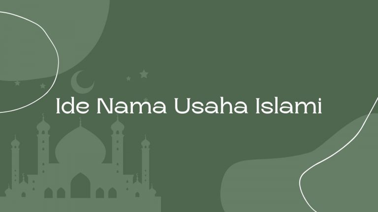 Nama Usaha Islami