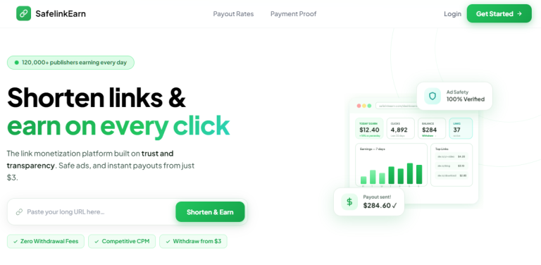 Safelink Terbaik Untuk Website Download
